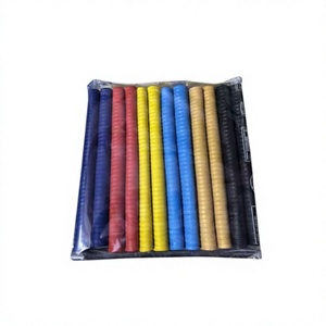 VS Sports - Juego de 10 Cintas de Agarre de Goma Antideslizantes con Diseño Texturizado para Empuñadura de Bate de Cricket, Multicolor, Flexibles, para Diestros - Product Image 1