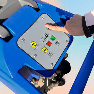 Large Scale <b>Walk</b>-Behind Floor Cleaning <b>Machine</b> Factory Airports Wear Resistant Flooring Floor Scrubber - Product Image 3