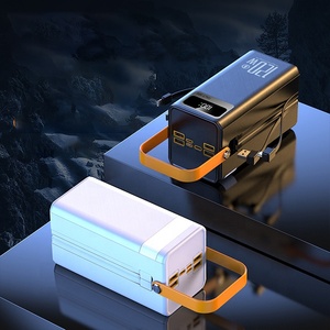 Batterie externe haute puissance 120W 60000mAh à charge ultra-rapide avec logo imprimé à chaud et lampe de camping intégrée - Product Image 6