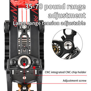 ธนูคอมพาวด์อเนกประสงค์ STARCN EG Pro สำหรับยิงธนูในร่มและกลางแจ้ง ใช้ได้ทั้งยิงลูกศรและลูกเหล็ก เหมาะสำหรับการล่าสัตว์ด้วยธนู ตกปลาด้วยธนู และกิจกรรมยิงธนูเพื่อความบันเทิง - Product Image 6