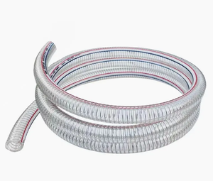 <span class=keywords><strong>Manguera</strong></span> de PVC Reforzada con Alambre de Acero, Transparente, Flexible, para Succión, <span class=keywords><strong>Manguera</strong></span> de Succión en Espiral de PVC con Alambre de Acero - Product Image 1