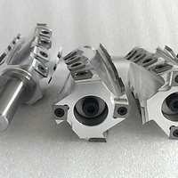 Fraise spirale RENLI avec inserts en carbure TCT pour routeur CNC, facile à utiliser pour le bois, le plastique et le métal