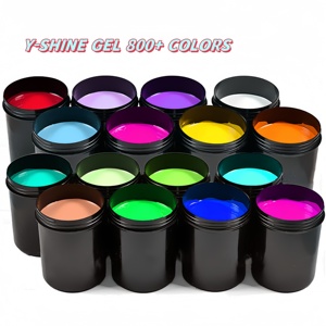 Smalto Gel UV <span class=keywords><strong>Y</strong></span>-shine 800 Colori Non Tossico 1kg da Fabbrica di Guangdong Certificato GMPC/SGS - Product Image 5