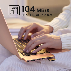 Ugreen cm206 <span class=keywords><strong>USB</strong></span> <span class=keywords><strong>C</strong></span> HUB <span class=keywords><strong>Adapter</strong></span> MacBook 4K HDMI <span class=keywords><strong>Thunderbolt</strong></span> 3 100W SD TF Đầu Đọ<span class=keywords><strong>c</strong></span> Thẻ <span class=keywords><strong>USB</strong></span> Loại <span class=keywords><strong>C</strong></span> HDMI HUB cho M2 M1 - Product Image 6