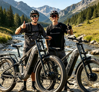 Vélo électrique S600pro 26 pouces à double motorisation longue portée pour adultes, idéal pour les trajets urbains, la montagne et le cyclisme tout-terrain