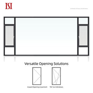 Ventana Abatible Interior Minimalista Insonorizada de Primera Marca, Vidrio Templado Low-E, Marco de Aleación de Aluminio, Nivel 5 Exterior - Product Image 1