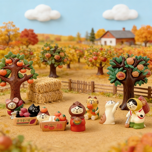 Série Marché d'Automne - Accessoires de photographie japonais, Cadeaux faits main, Cadeaux quotidiens, Ornements de jouets, Décorations de table - Product Image 1