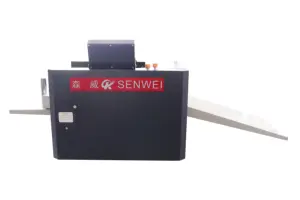 Senwei sm373y דיגיטלי אוטומטי לחלוטין במהירות גבוהה שאיבה ניפוי להאכיל מכונת ניקוב נייר או שימוש