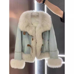 Nouvelle Veste Courte d'Hiver Épaisse en Coton Soyeux Style Rétro <span class=keywords><strong>Mao</strong></span> <span class=keywords><strong>Mao</strong></span> Matelassée - Product Image 2
