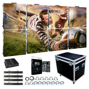 Écran LED de location P1.95-P3.91 couleur pleine, 2.6mm GOB, à épissure sans soudure, Mur vidéo LED Cinéma HD 4K pour graphiques d'animation - Product Image 1