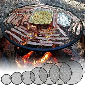 30 Inch Fire Pit Ronde Grill Kookrooster Voor Bbq