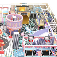 Équipement de jeu souple pour tout-petits, aire de jeux intérieure, bac à sable pour enfants, zone de jeu avec blocs de construction, centre préscolaire personnalisé pour bébés