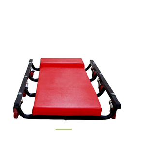 Appui-tête rembourré réglable de 40 pouces, chariot mécanique de voiture de Garage roulant avec 6 roues de 2 à 1/2 pouces roulettes d'une capacité de 150 kg - Product Image 3