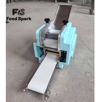 Machine automatique de fabrication de rouleaux de pâte à dumplings, empanadas, gyozas et enveloppes de pizza pour table de travail commerciale