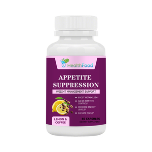 Cápsulas Supresoras del Apetito Personalizadas de Fábrica, Suplemento para Controlar el Apetito y Estimular el Metabolismo con Mezcla de Hierbas, Cápsulas Adelgazantes - Product Image 1