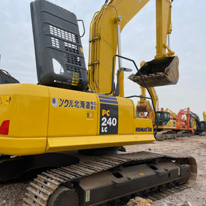 Excavatrice de grande taille Komatsu PC240LC PC240 24 TON d'occasion de haute qualité avec composants principaux de la pompe Prix bas Excavatrice d'occasion - Product Image 2