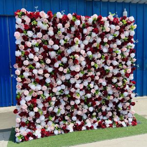 Panel <span class=keywords><strong>de</strong></span> pared <span class=keywords><strong>de</strong></span> flores artificiales para boda al por mayor, telón <span class=keywords><strong>de</strong></span> fondo <span class=keywords><strong>de</strong></span> pared <span class=keywords><strong>de</strong></span> flores 3D <span class=keywords><strong>de</strong></span> 8ft x 8ft enrollable, pared <span class=keywords><strong>de</strong></span> flores <span class=keywords><strong>de</strong></span> seda - Product Image 6