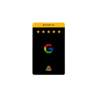 Carte NFC Tap Google Review, carte cadeau de fidélité en PVC imperméable pour les magasins de détail, les supermarchés et les entreprises