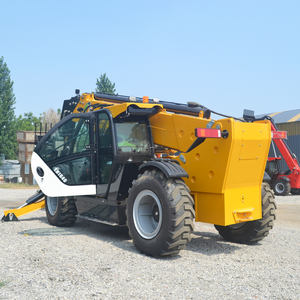 Carretilla elevadora china de 7m, 14m, 18m, Mini carretilla elevadora telescópica agrícola certificada CE diésel de 3 toneladas - Product Image 3