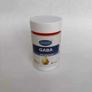 Acido Gamma-Aminobutirrico (GABA) Ingrediente Attivo <span class=keywords><strong>Naturale</strong></span> Compresse con Effetti Sedativi, Ipnotici, Anticonvulsivi e Ipotensivi - Product Image 1
