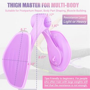 Unisex TPE & PP interior muslo maestro Kegel ejercitador ABductor máquina pierna entrenamiento equipo trasero entrenador ecológico para mujeres - Product Image 2