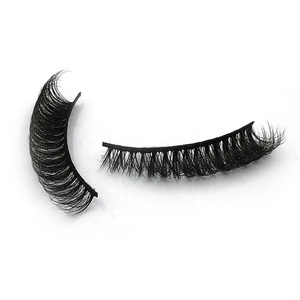 A3D30 Faux <span class=keywords><strong>cils</strong></span> en bande, courbure D, style russe, effet œil de chat, en vison synthétique - Product Image 5