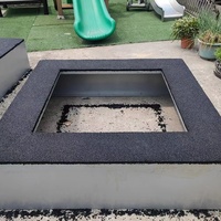 Gran trampolín subterráneo profesional Fitness ejercicio niños adultos en el suelo trampolín para patio trasero