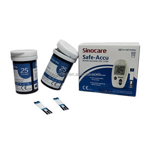 Glucómetro y Tiras Reactivas Económicas Sinocare Safe Accu - Product Image 2