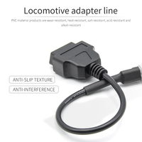 Câble de diagnostic OBD vers 3 broches pour moto, adaptateur de faisceau de câblage pour lecteur de codes de panne ECU de voiture, outil de diagnostic pour MT07/XMAX/TMAX/Tracer