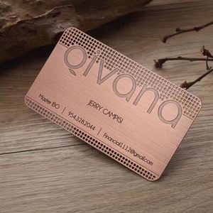 บัตรธุรกิจโลหะสแตนเลสเปล่าแบบขายส่ง สำหรับสลักเลเซอร์ NFC - Product Image 6