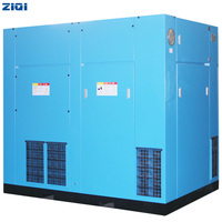 Haute étanchéité le plus populaire 75KW 380V noyau de moteur de compresseur d'air à vis sans huile rotatif stationnaire pour l'industrie chimique
