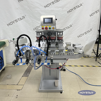 Machine de tampographie 4 couleurs pour l'impression d'articles promotionnels