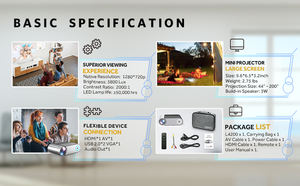 <span class=keywords><strong>Projecteur</strong></span> tv intelligent portable HD home cinéma android L4200, <span class=keywords><strong>projecteur</strong></span> aérien 1080p 4k - Product Image 6