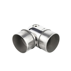 درابزين من الفولاذ المقاوم للصدأ بتصميم عصري ، حل مشروع شرفة مستديرة من الزجاج - Product Image 1