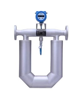 Débitmètre massique numérique Coriolis en U en acier inoxydable personnalisable, compatible OEM, pour la mesure du gaz, de l'air, de l'huile et de l'eau MDW600 Krohne Flo - Product Image 4