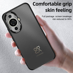 TPU PC hybride téléphone portable <span class=keywords><strong>coque</strong></span> givrée <span class=keywords><strong>coque</strong></span> arrière antichoc mat pour Huawei Nova 11 Pro Mate 50 Pro - Product Image 4