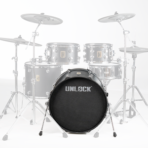 Batterie de basse noire de 22 pouces Roland pour <span class=keywords><strong>Yamaha</strong></span>, compatible avec les composants de batterie électronique, avec une nouvelle peau en mesh, produits neufs en stock - Product Image 5