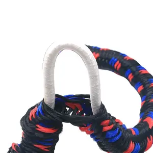 Manufacture direct sale bungee tow rope high strength logo printed on tube
