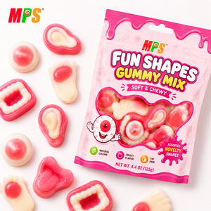 Dulces de Halloween con Forma de Órganos Humanos, Ojos, Pies, Dedos, Gomitas Suaves - Product Image 2