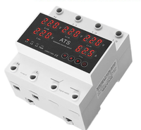 Commutateur de transfert automatique (ATS) à trois phases, directement de l'usine, avec retour de signal, 4P 63A 100A