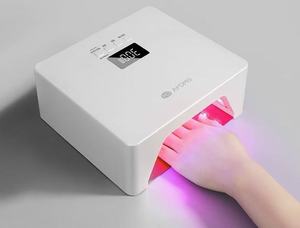Syf S <b>Battery</b>-<b>operated</b> Quick-drying, Red Light Non-blackening UV Lamp for Hands Nail Polish Gel and Foot Warmer - Product Image 2
