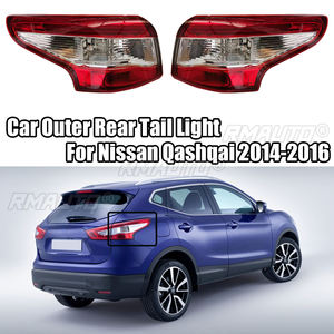 Pour Nissan Qashqai J11 2014-2016, feu arrière de signalisation et de freinage extérieur gauche/droit, lentille de feux arrière 26555 26550 HEAOA - Product Image 1