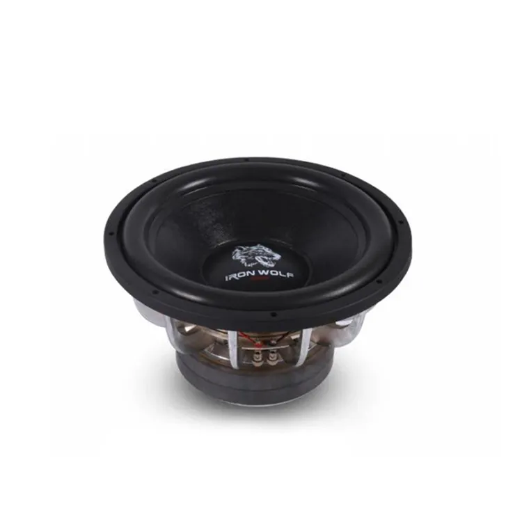 Soway OP-J NG-1075 subwoofer estéreo sistema de carro, alto-falante alta potência 10 12 15 18 polegadas sub woofer borda de espuma de alumínio