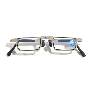 Custom Fashion Ultrathin Metal Anti Blue Light Foldable Readers Lunettes De Lecture Portable Pocket Folding <strong>Reading</strong> <strong>Glasses</strong> - Product Image 2