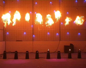 200W Fires Spray Machine DMX512 Télécommande 3m de haut pour concert événement spectacle de musique dj bar <span class=keywords><strong>disco</strong></span> - Product Image 2