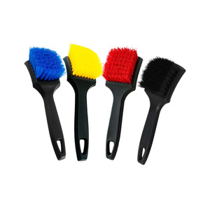Cepillo para neumáticos de coche, herramienta de limpieza de ruedas multifuncional con cerdas suaves de 21cm y 6cm para mantenimiento de vehículos - Product Image 2