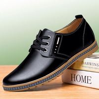 Gummisohle Schwarz Braun Herren Anzugschuhe Echtes Rindsleder Oxford Business Casual Schuhe für Männer