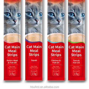 Ufirstpet Çeşitli Organik İnsanlara Uygun Kedi Ödül Çubukları - Farklı Aromalarda Yüksek Proteinli Ödüller Et İçerikli Gıda Güvenli - Product Image 1