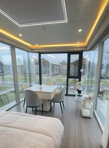 Fabricant Boda Usine Vente en gros Capsule spatiale personnalisée 3 chambres Maison conteneur Maison préfabriquée <span class=keywords><strong>avec</strong></span> capsule spatiale <span class=keywords><strong>Lit</strong></span> - Product Image 3