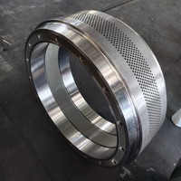 Vente directe usine – Matrice annulaire en acier inoxydable Omega 670 pour moulin à granulés de bois
